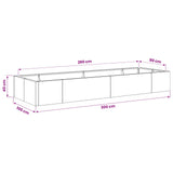 Retaining Wall 8 pcs 300 x 100 x 40 cm Weathering Steel Rusty 3449253