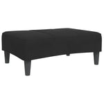 Footstool Black 77x55x31 cm Velvet 4007378