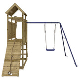 Outdoor Playset Natural wood Vacuum pressure treated pinewood Large 3155872