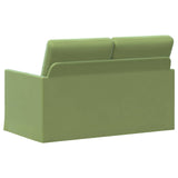 2 Seater Sofa Light Green 130 x 81 x 82 cm Velvet 42041057