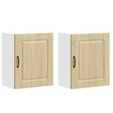 Kitchen Wall Cabinets 2 pcs Kalmar Sonoma Oak Engineered Wood 853564