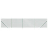 Chain Link Fence with Spike Anchors Green 1.6x10 m 153924