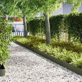Lawn Edging 50 pcs Olive Green 100 x 0.05 x 20 cm 3335777