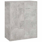 Sideboard Concrete grey Engineered wood 60 x 30 x 75 cm Sideboard 800733