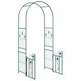 Garden Arch with Lock Green 102 x 50 x 218 cm 42021345