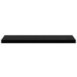 Floating Wall Shelves 2 pcs Black 90x23.5x3.8 cm MDF 323839