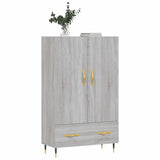 Highboard Grey Sonoma 69.5x31x115 cm Engineered Wood 828218