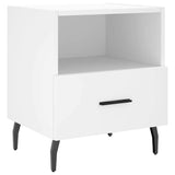Bedside Cabinets 2 pcs White 40x35x47.5 cm Engineered Wood 827469