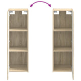Bathroom Furniture Set 4 pcs Sonoma Oak 3407433