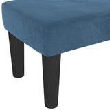 Bench Dark Blue 100 x 30 x 30 cm Velvet 346670
