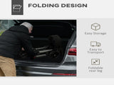 4 Wheel Rollator with Seat and Back, Folding Mobility Walker with Carry Bag, Adjustable Height, Dual T3398P344117