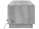 LED TV Cabinet Grey Sonoma Engineered Wood 897351