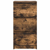 Sideboard Smoked Oak 37.5x35x76 cm Engineered Wood 861728