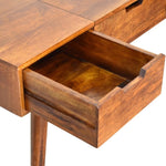 Chestnut Foldable Mirror Table IN3316