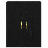 Wall Mounted Cabinet Black Oak 69.5 x 34 x 90 cm 882752
