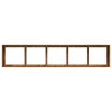 Planter Rusty 200x40x40 cm Weathering Steel 860688