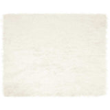 Faux Sheepskin Rug TAFALLA White 200 x 280 cm Polyester 42021463