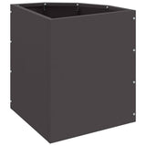Corner Planter Black 30 x 30 x 35 cm Steel 883654
