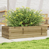 Garden Planter 90x40x23 cm Impregnated Wood Pine 847227
