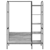 Clothes Rack with Shelf Grey 120 x 44 x 160 cm Engineered Wood 868448