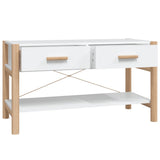 TV Cabinet White 82x38x45 cm Engineered Wood 345660