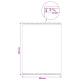 Tarpaulin with Eyelets 2 pcs Green 4 x 3 m 260 gsm PE 3429764