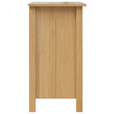 Bedside Cabinet with Drawer HILL Honey Brown 46 x 35 x 65 cm 42025029