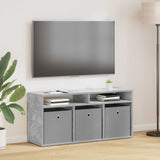 Lowboard with Drawer Concrete Grey 102 x 32 x 48.5 cm 8000591