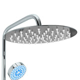 Dual Head Shower Set with Hand Shower Stainless Steel 145056