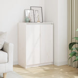 Sideboard White 60x36x84 cm Solid Pinewood 808109