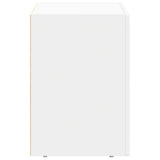 Bedside Table 2 pcs White 40 x 35 x 50 cm Engineered Wood 891245