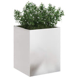 Garden Planter Stainless Steel 32 x 32 x 40 cm Stainless Steel 876347