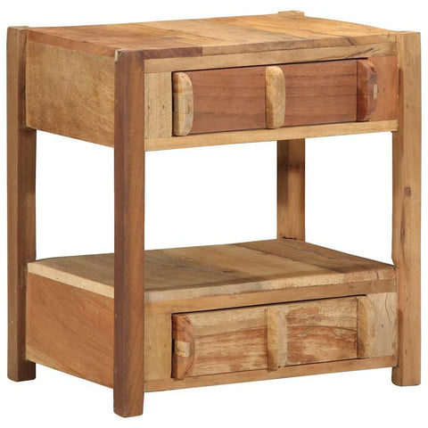 Side Table with Drawer Brown 43 x 32 x 46 cm Solid Reclaim wood 4019625