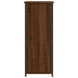 Bedside Cabinets 2 pcs Brown Oak 32x42x80 cm Engineered Wood 825972
