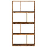 Bookcase Old Wood 60x20x120.5 cm Engineered Wood 858154