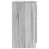 Sideboard with Drawer Grey Sonoma 71x35x65 cm Engineered Wood 861603