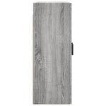 Wall Mounted Cabinets 2 pcs Grey Sonoma Engineered Wood 3197943