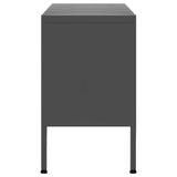 TV Cabinet Anthracite 105x35x50 cm Steel 336231