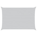 Sun Shade Sail Light Grey and White 6 x 4 m 42031131