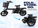 14-Inch Folding Electric Bike 68706717