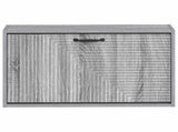 Wall-Mounted Shoe Cabinet HAARLEM 71 x 17 x 43 cm Grey Sonoma 896851