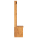 Hall Tree SANDNES 87x40x159.5cm Solid Wood Pine 4010490