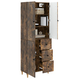 Cabinet Set 2 pcs 66 x 34.5 x 90 cm Engineered Wood 3416480