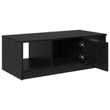 Coffee Table Black Oak 102 x 50 x 36cm Engineered Wood 880521