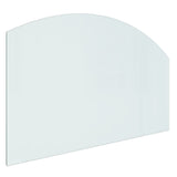 ZNTS Fireplace Glass Plate 100x60 cm 324148