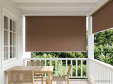 Outdoor Roller Blind UV Protection Taupe 145 x 230 cm 42041200