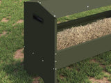 Livestock Feeding Trough Olive Green 79 x 35 x 62 cm 874628