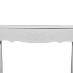 ZNTS Dressing Console Table White 241144