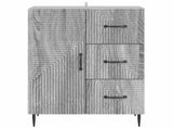 Sideboard Grey Sonoma 66 x 34.5 x 89.5 cm Engineered Wood 894861