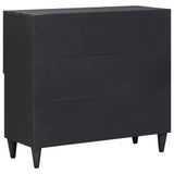 Storage Cabinets Multicolour 80 x 33.5 x 75 cm Solid Mango Wood 4018727